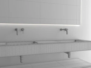 jogo de banheiro 21 Modelo 3D