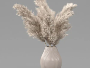 pampas bouquet 3D Model