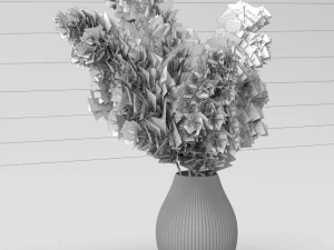 pampas bouquet 3D Model