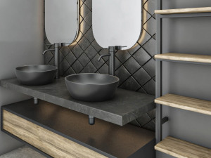 Bathroom set 15 3D-Modell