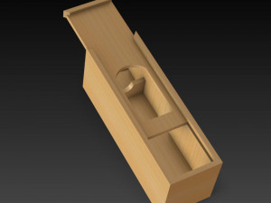 wine box Modello 3D