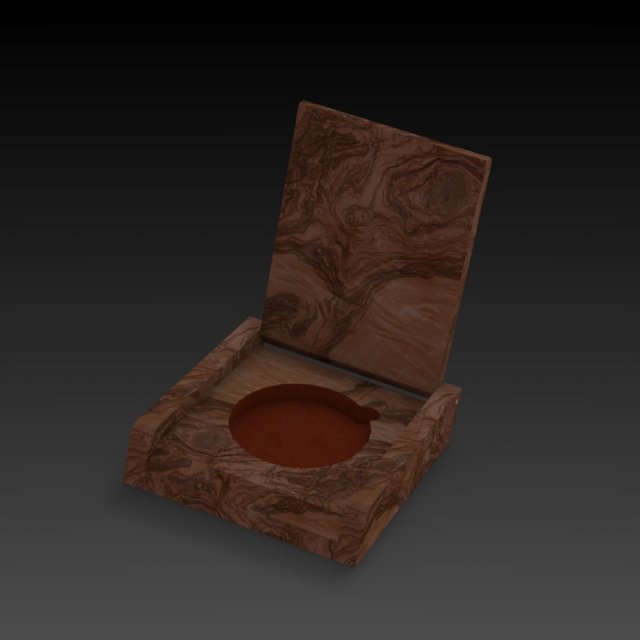 box for medals 3D Model .c4d .max .obj .3ds .fbx .stl .blend 