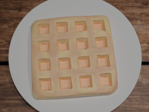 waffle 3D Model