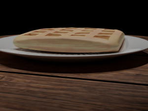 waffle 3D Model