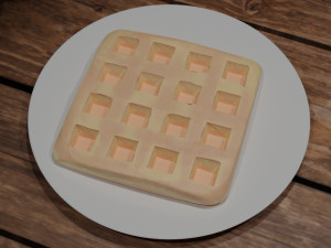 waffle 3D Model