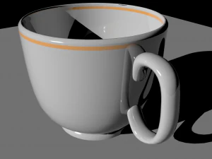 realistische beker 3D Model