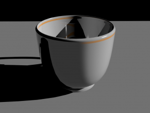 realistic cup 3D Модель