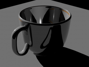 realistic cup 3D Модель
