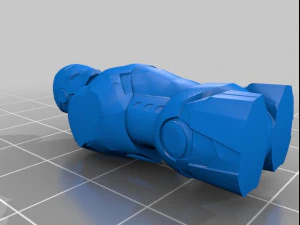iron man mzark 7 3D Model
