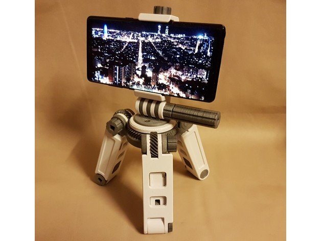 smartphne and tablet tripod Modelo 3D .c4d .max .obj .3ds .fbx .stl .blend 