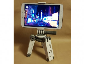 smartphne and tablet tripod Modelo 3D