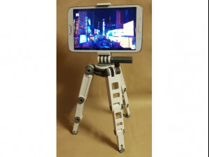 smartphne and tablet tripod Modelo 3D