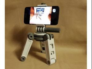 smartphne and tablet tripod Modelo 3D