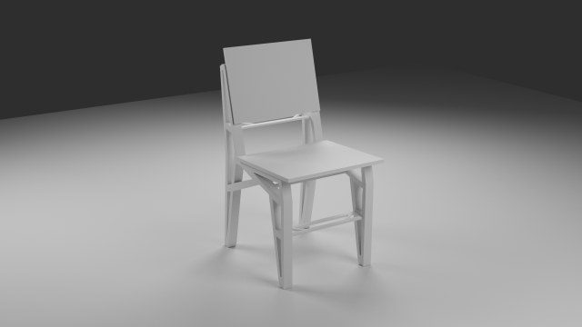 chair 3D Модель .c4d .max .obj .3ds .fbx .stl .blend 