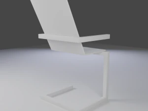 chaise mezzanine Modèle 3D