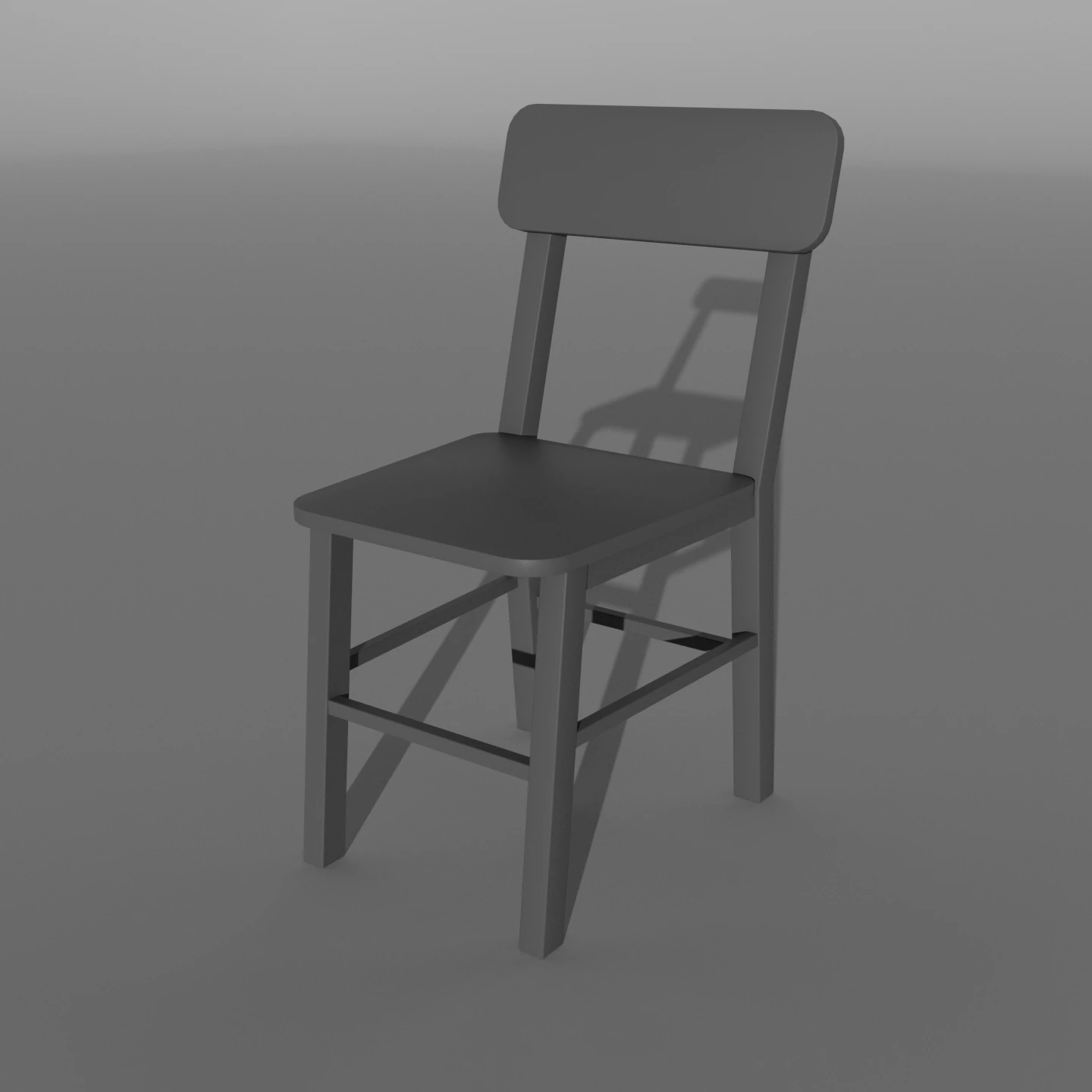 chair old 3D Model .c4d .max .obj .3ds .fbx .stl .blend 