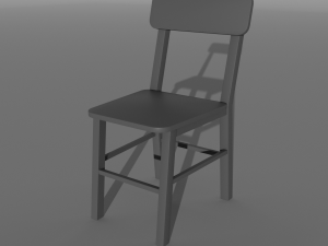 chair old 3D 模型