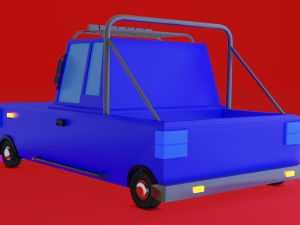 cartoon car 3D Model