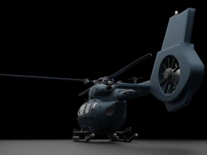 Mehrzweckhubschrauber 3D Modell