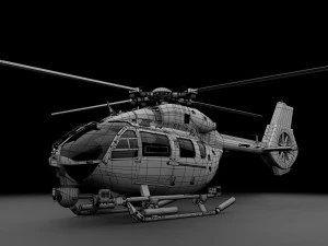 Mehrzweckhubschrauber 3D Modell