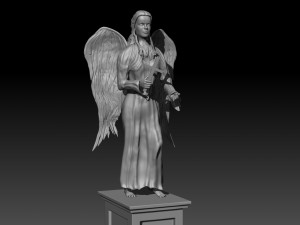 angel woman 3D 모델