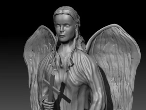 angel woman 3D Model
