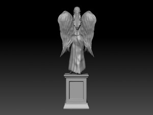 angel woman 3D 모델