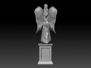 angel woman 3D Model