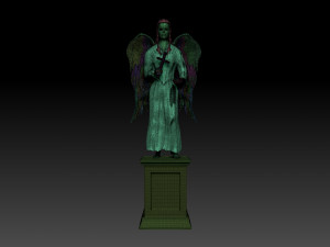 angel woman 3D 모델