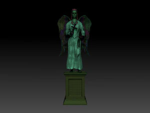 angel woman 3D Model