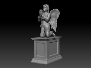 angel hild 3D Model