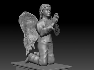 angel hild Model 3D