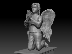 angel hild Model 3D
