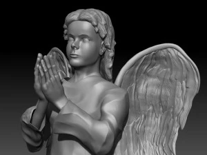 angel hild 3D Model