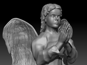 angel hild Model 3D
