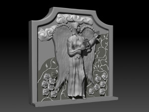 angel woman 3D Model