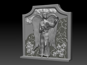 angel woman 3D Model