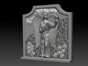 angel woman 3D Model