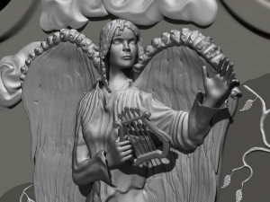 angel woman 3D Model