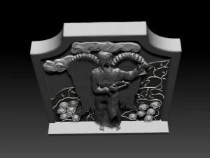 angel woman 3D Model