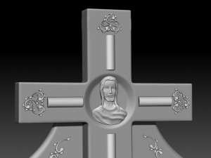angel hild grave 3D Model