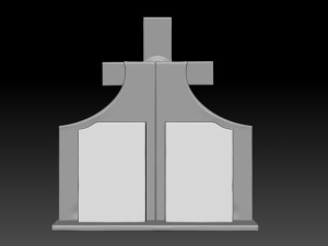 angel hild grave 3D Model