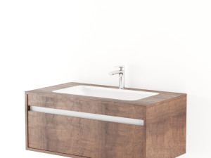 duravit ketho f-bonded bathroom furniture 3D Модель