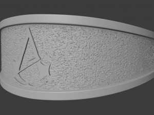 gold ring assassins creed 3D Model