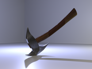 simple axe 3D 模型