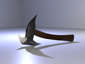 simple axe Model 3D