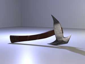 simple axe Model 3D
