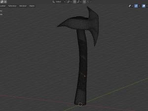 simple axe 3D Model