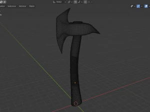 simple axe 3D Model