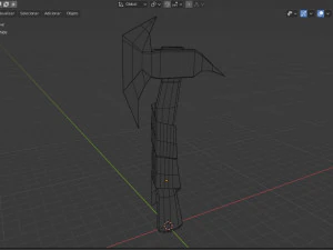 simple axe 3D Model